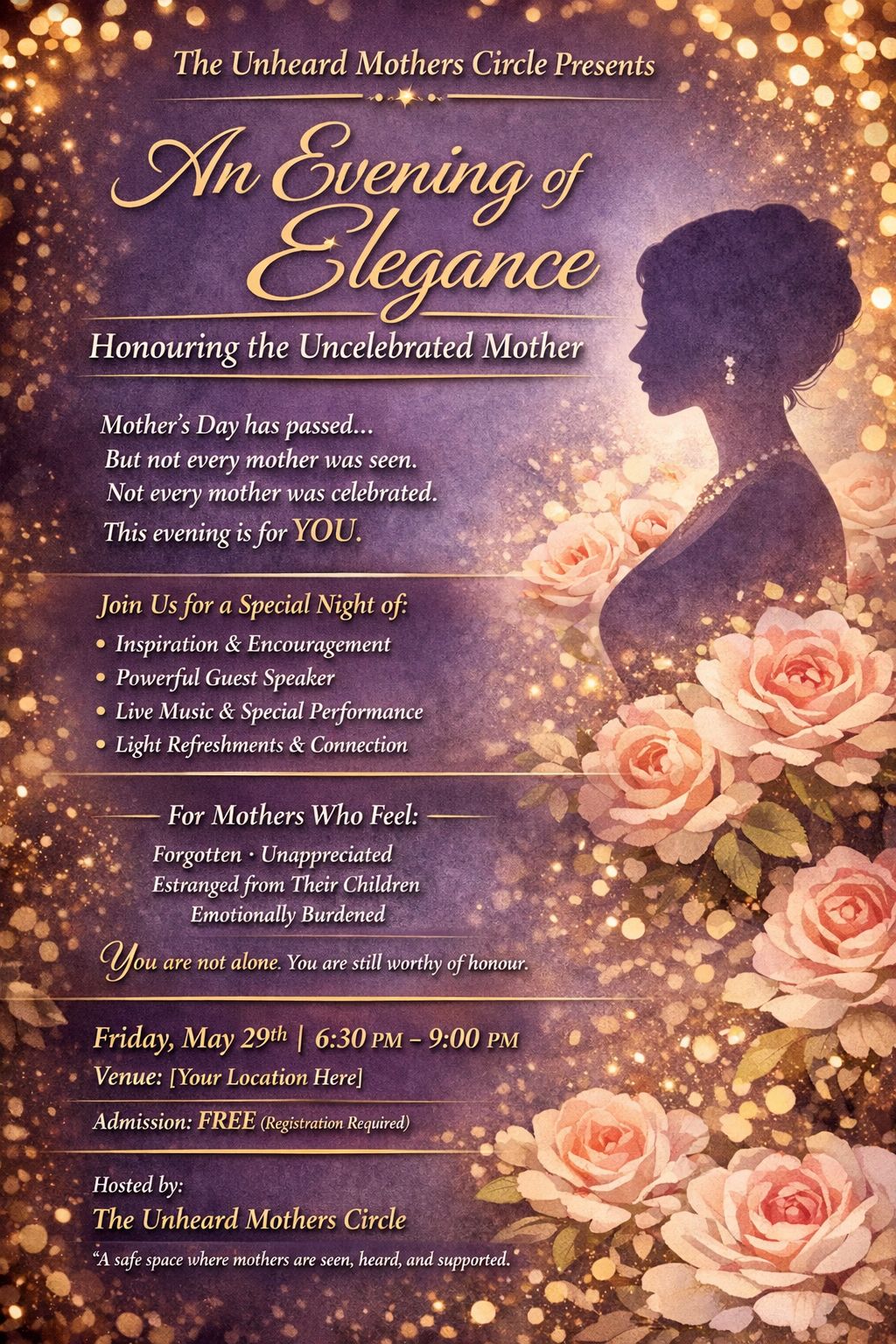 An Evening of Elegance – Honouring the Uncelebrated Mother